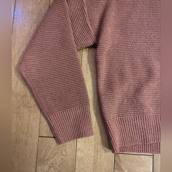 Mauve Crew Neck Crop Top - Design Lab - Picture 4 of 6